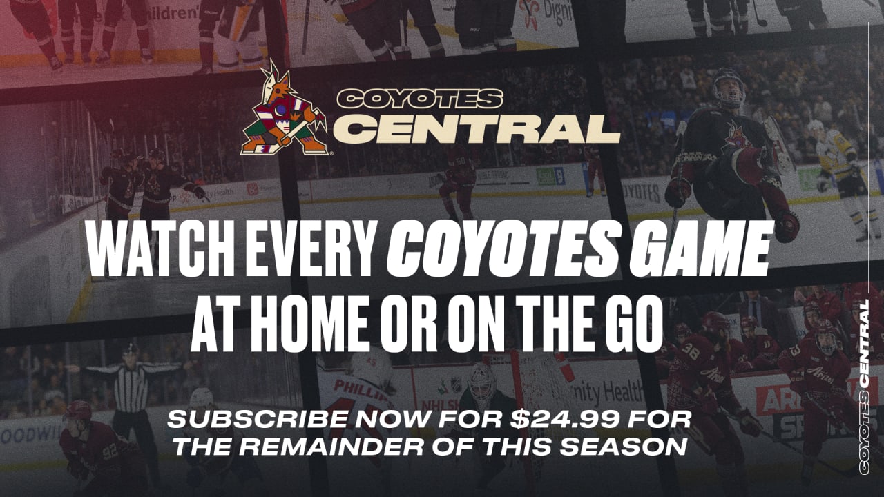 Coyotes game live discount stream