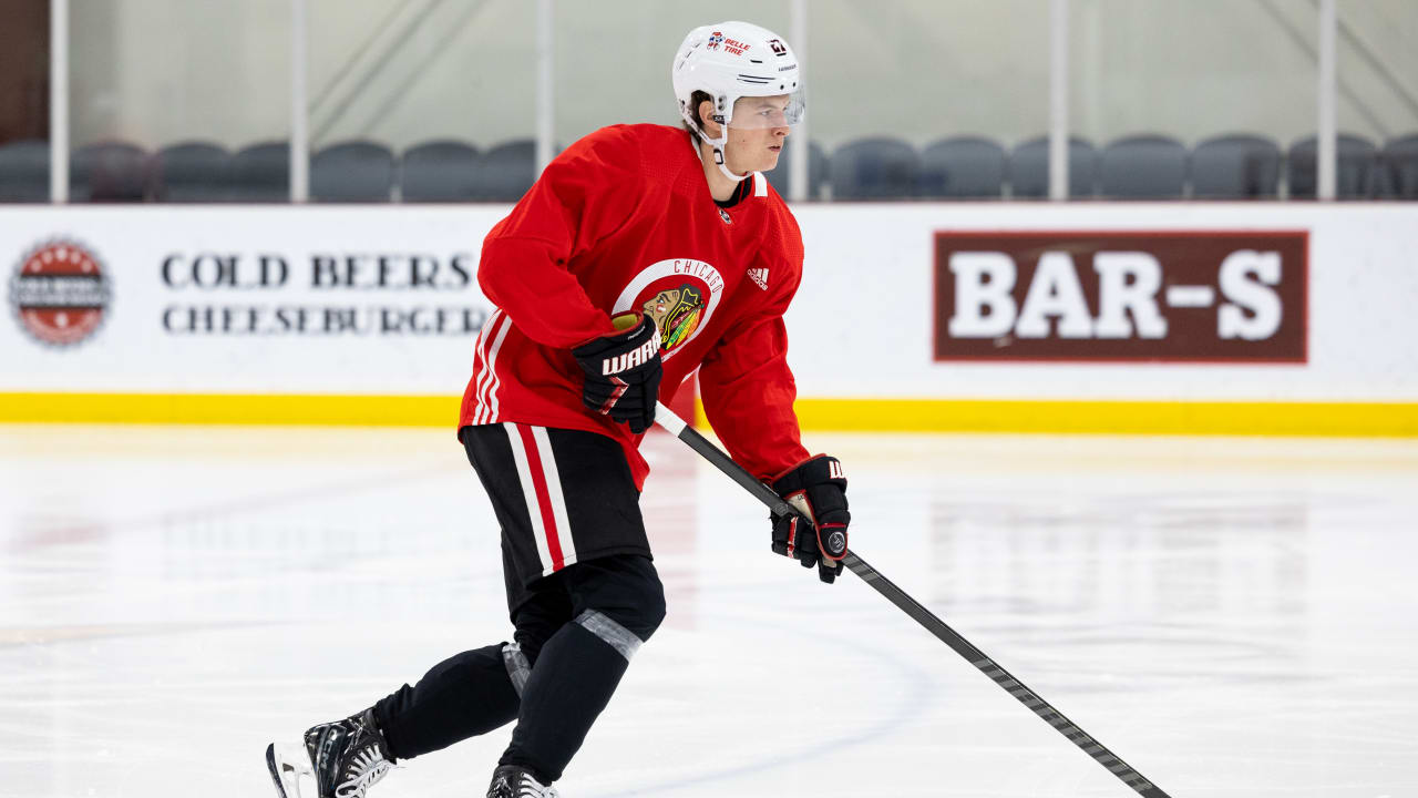 BLOG: Reichel Joins Top Power Play Unit in Practice | Chicago