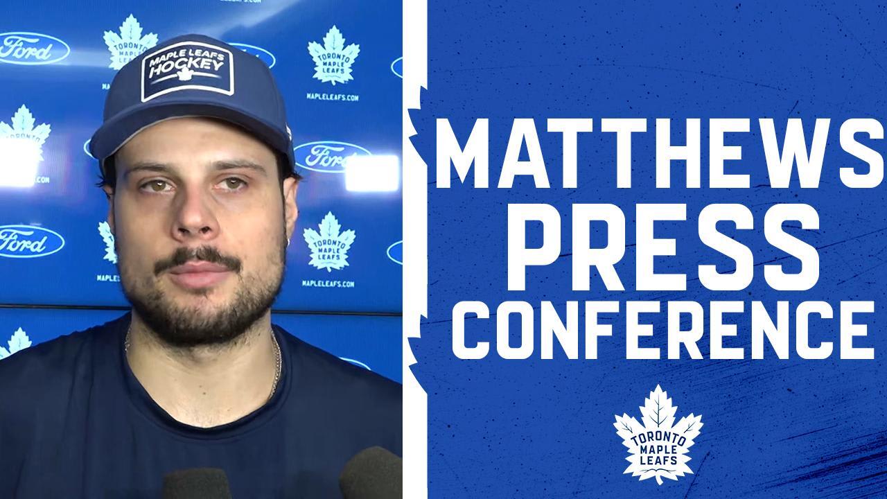Auston Matthews | Practice | Toronto Maple Leafs