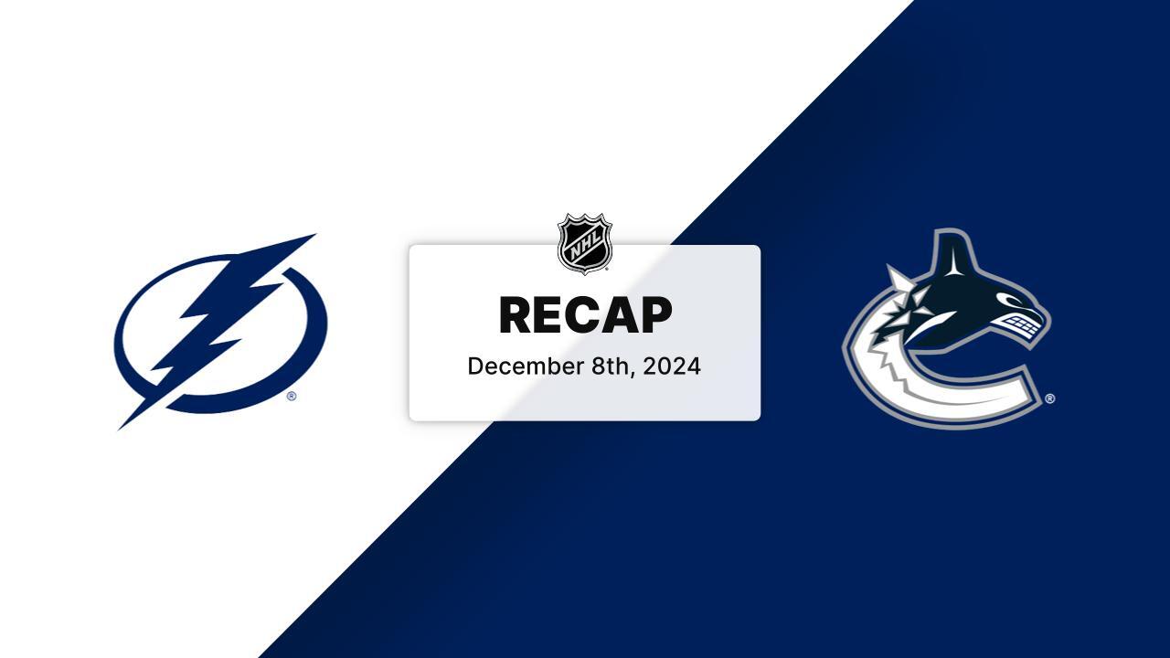 TBL at VAN | Recap | Vancouver Canucks