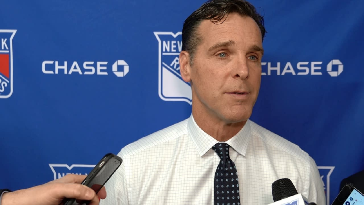 Pregame Coach Quinn 02.19.20 Rangers de New York