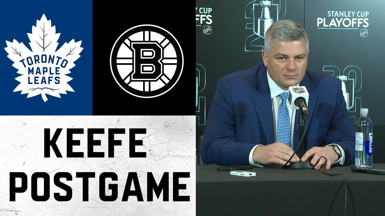 Sheldon Keefe Post Game Toronto Maple Leafs