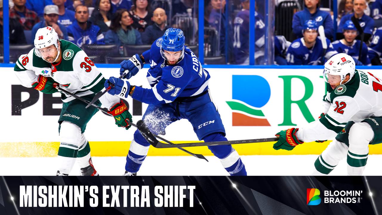 Mishkin's Extra Shift Wild 4, Lightning 2 Tampa Bay Lightning