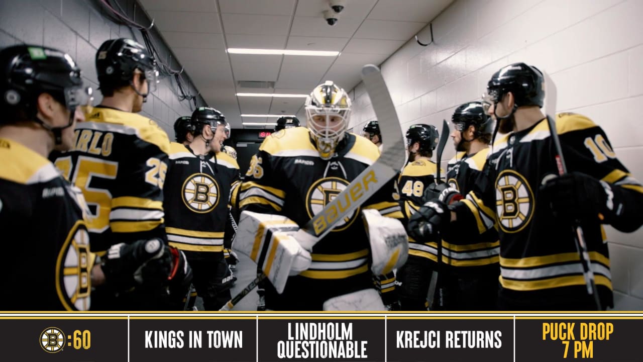 B:60 | Bruins Vs. Kings | Boston Bruins