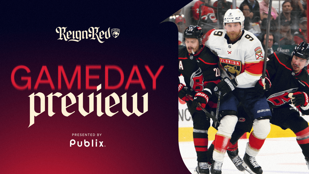 PREVIEW: Panthers aim for 3-0 series lead over Hurricanes as ECF shifts to Sunrise | Florida Panthers