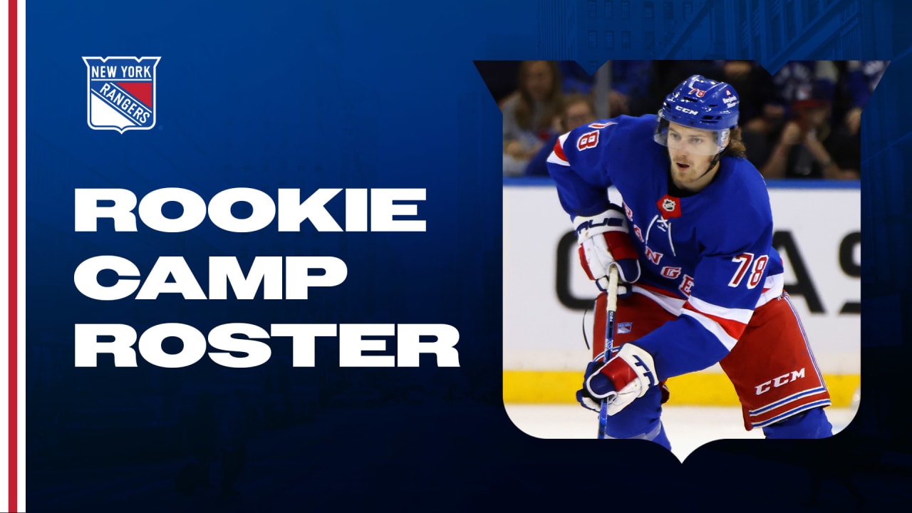 Rangers Rookie Camp to Begin on Wednesday, September 13 New York Rangers