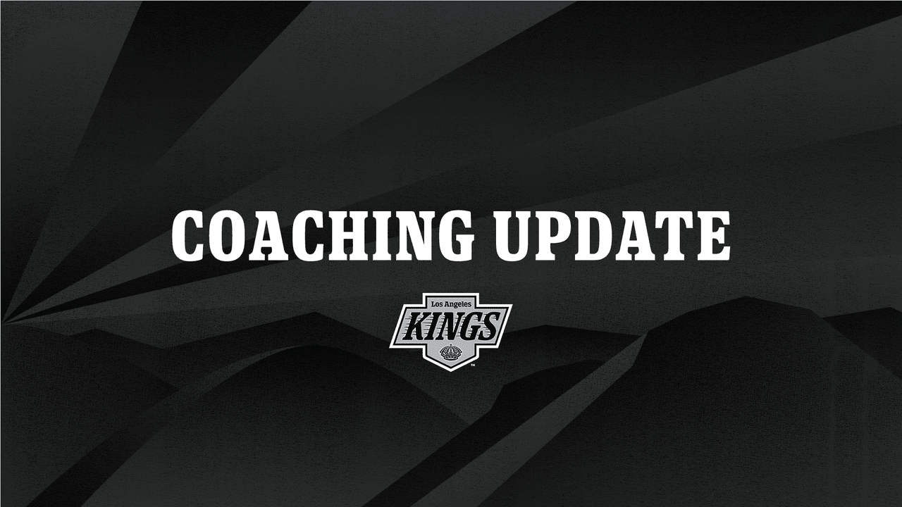LA Kings Announce Coaching Update - NHL.com