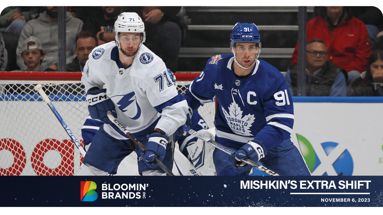 Mishkin's Extra Shift Maple Leafs 6, Lightning 5 OT Tampa Bay