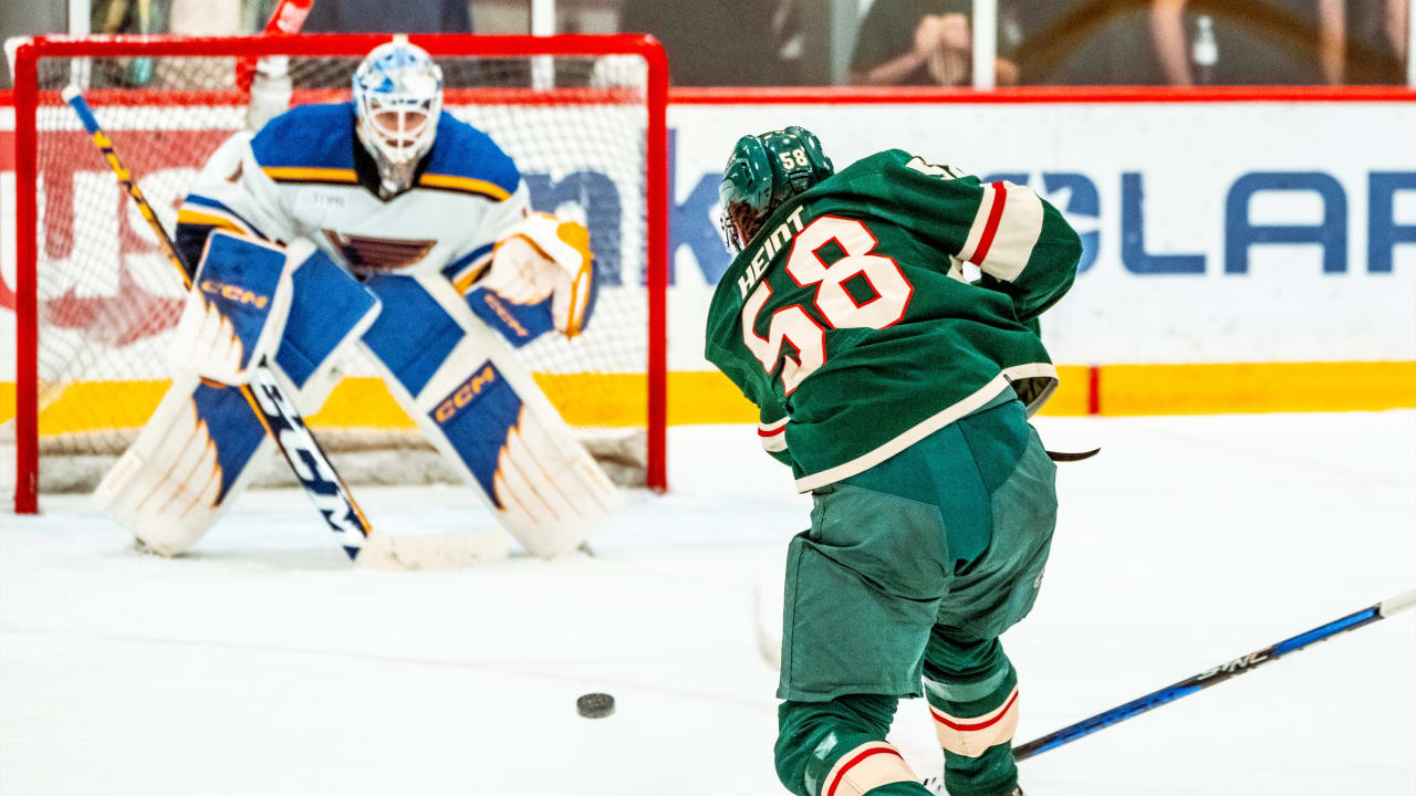 Prospects Showcase Blues 5, Wild 1 Minnesota Wild