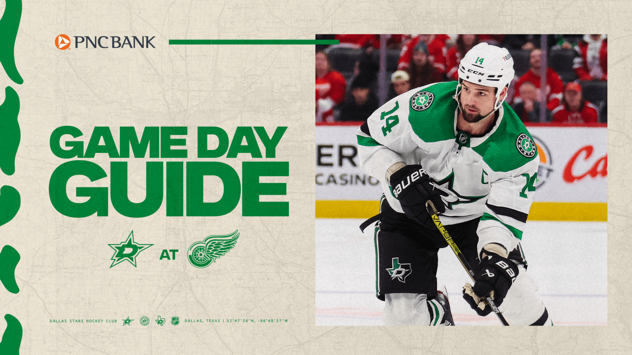 Stars Look to Stay Sharp and Strike Again Against Red Wings