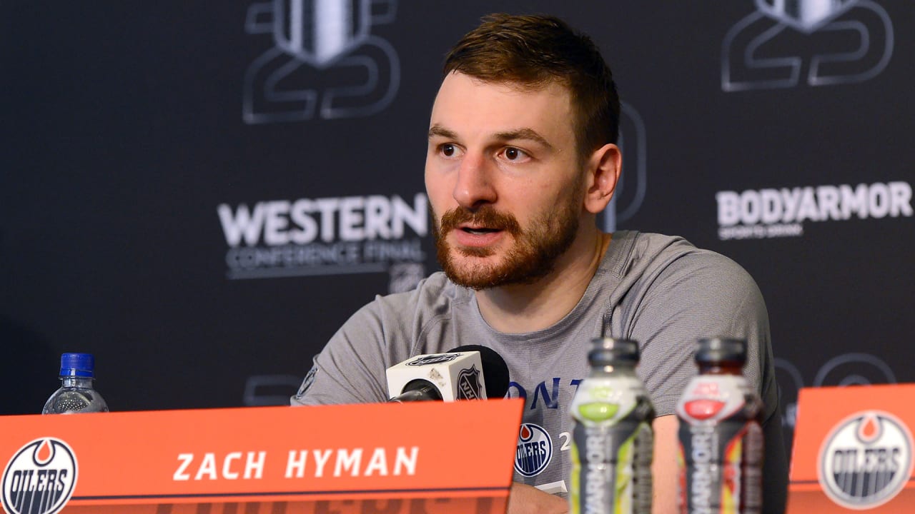 BLOG: Hyman prepared to support Oilers teammates from the sidelines | Edmonton Oilers