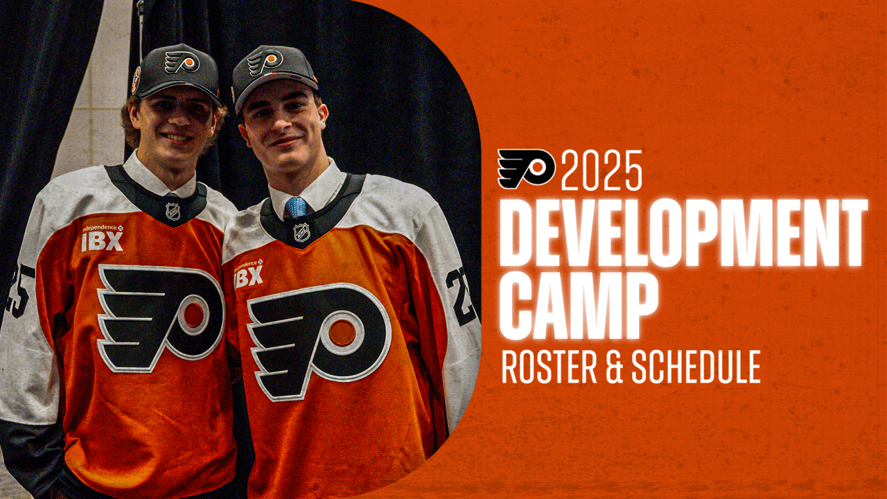 Flyers Announce 2025 Development Camp Roster and Schedule | Philadelphia Flyers