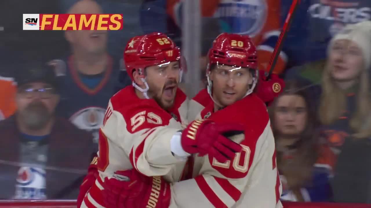 MacKenzie Weegar with a Short Goal vs. Edmonton Oilers