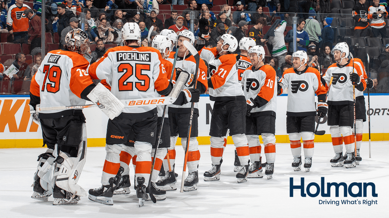 Postgame 5: Flyers Start Road Trip With 4-1 Win In Vancouver ...