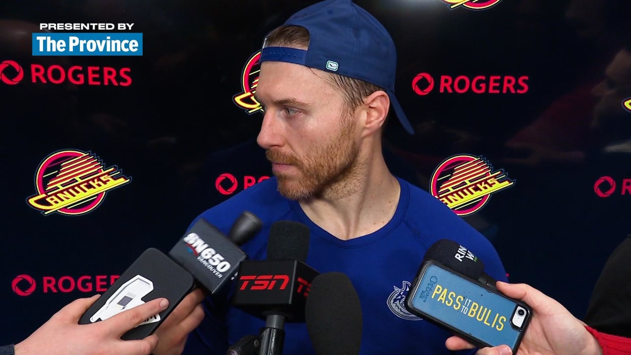 POSTGAME | Cole vs. Sharks | Vancouver Canucks