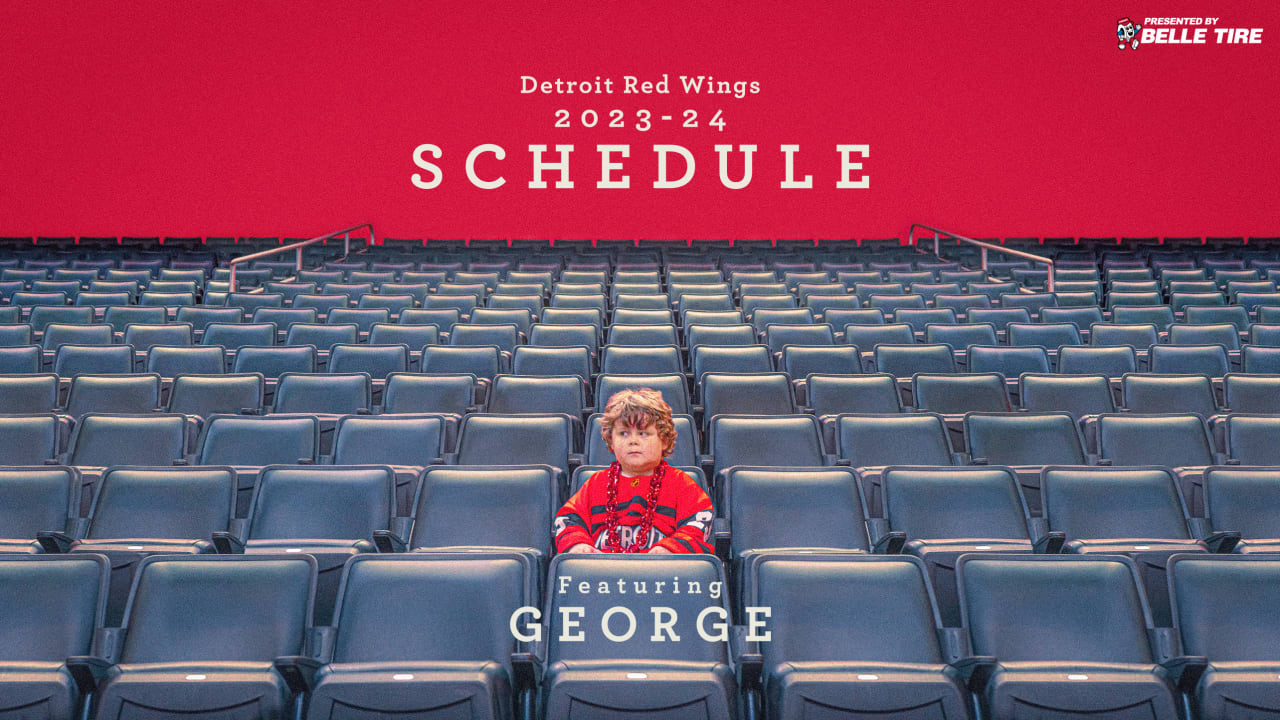 Detroit Red Wings 2023-24 regular season schedule: Opener is Oct. 12 