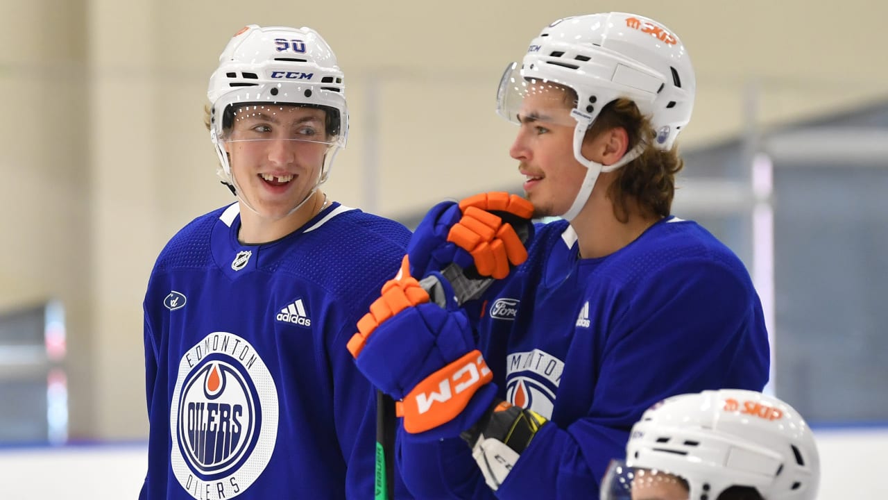 DEV CAMP: Petrov adapting to North American game | Edmonton Oilers