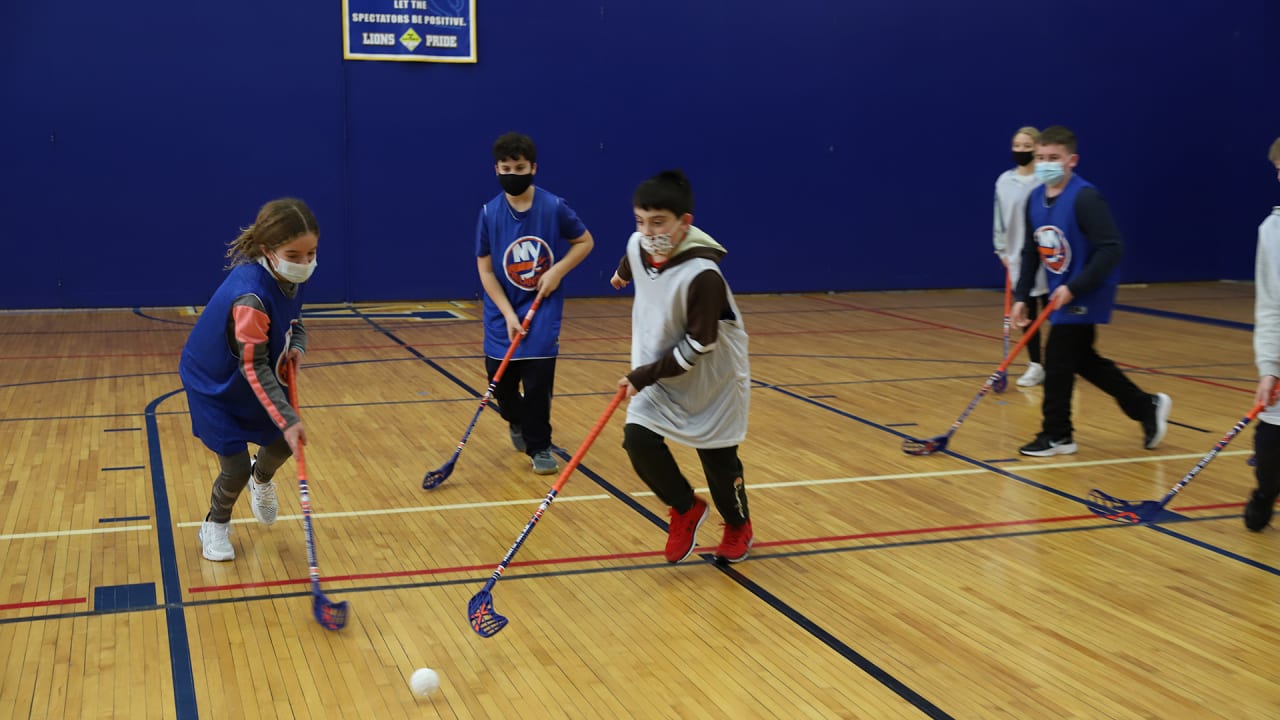 Islanders Floorball Udall Middle School New York Islanders