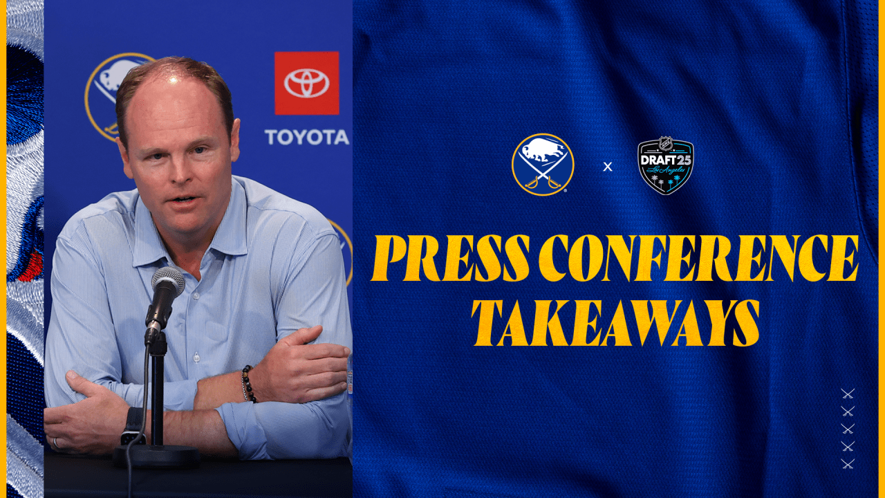 Adams, Forton discuss contract rumors, Sabres’ draft plans and impactful front office additions | Buffalo Sabres