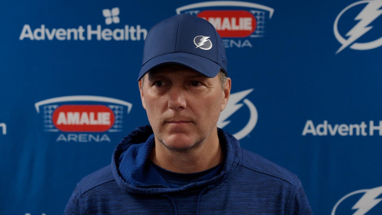 Jon Cooper Pregame 12.21.23 Tampa Bay Lightning