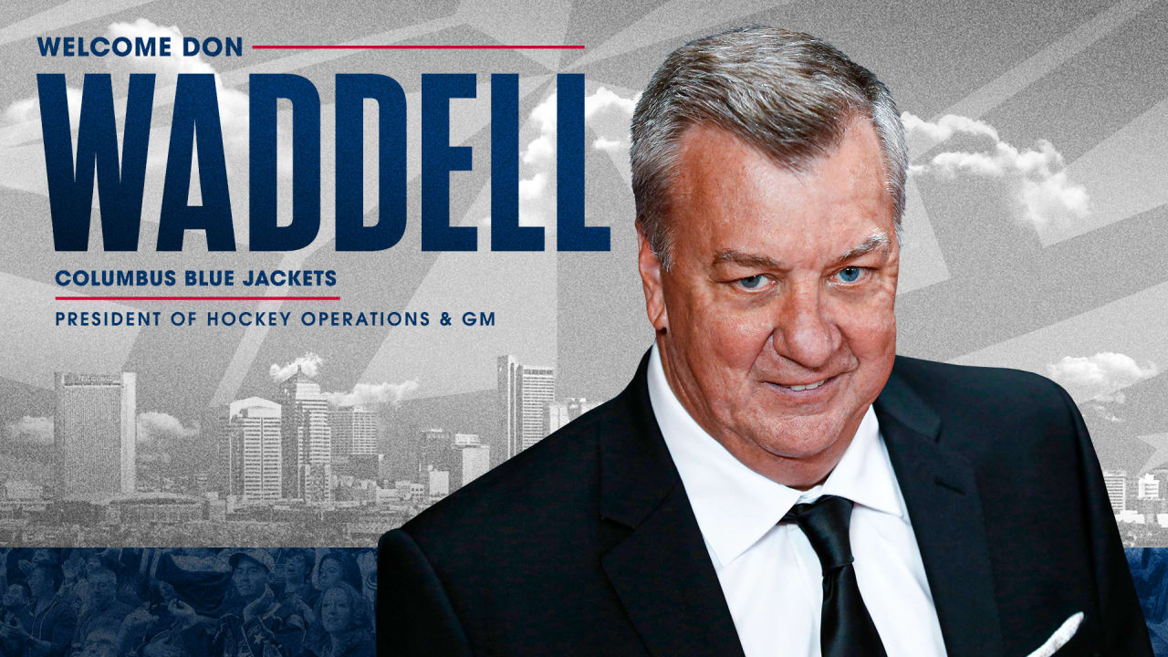 Le giacche blu nominano Don Waddell presidente delle operazioni di hockey, direttore generale e governatore supplente