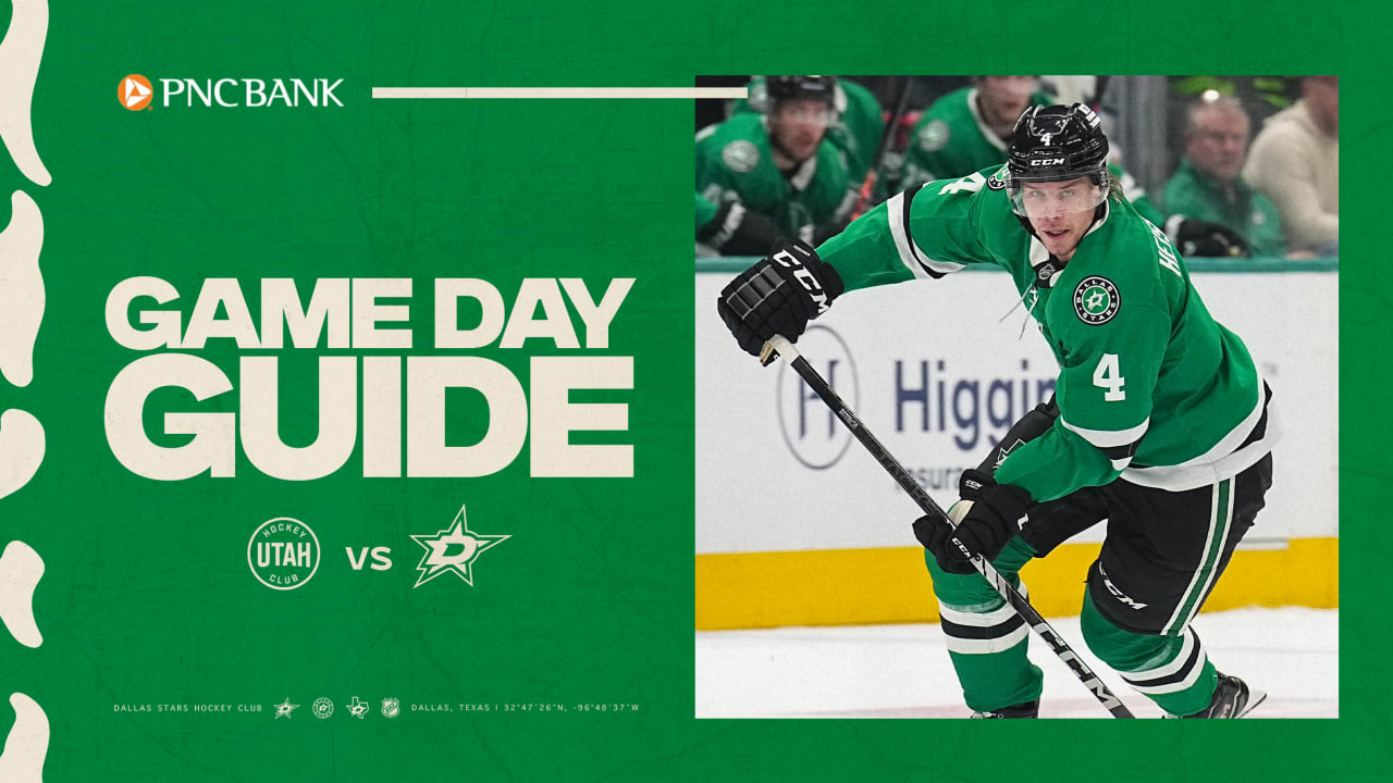Game Day Guide Stars vs Hockey Club Dallas Stars