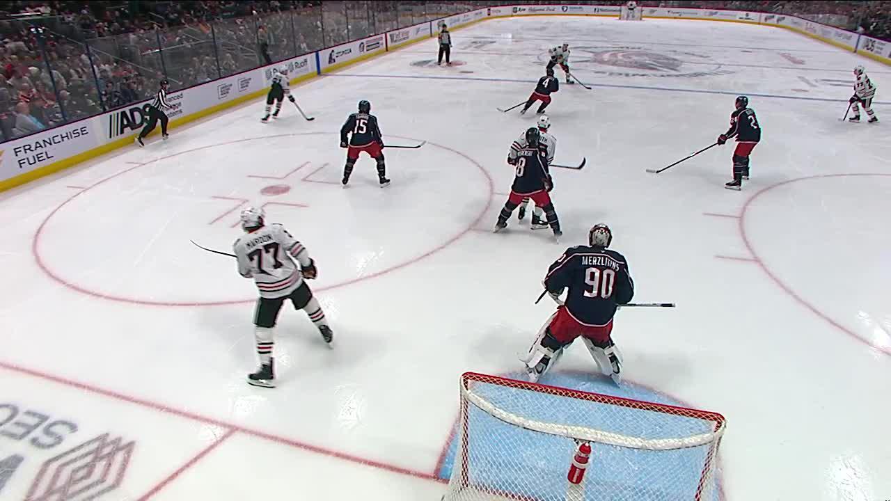 Smith Tips In on Power-Play | Chicago Blackhawks
