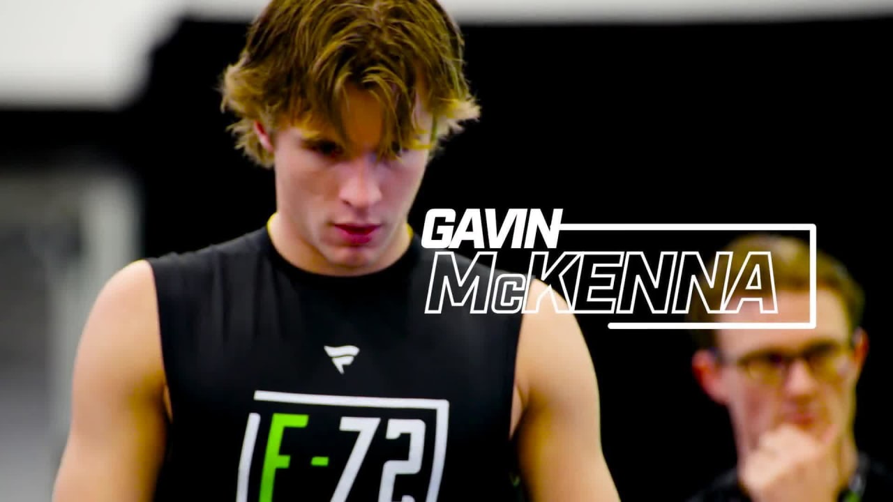 McKenna does fitness testing at NHL Combine