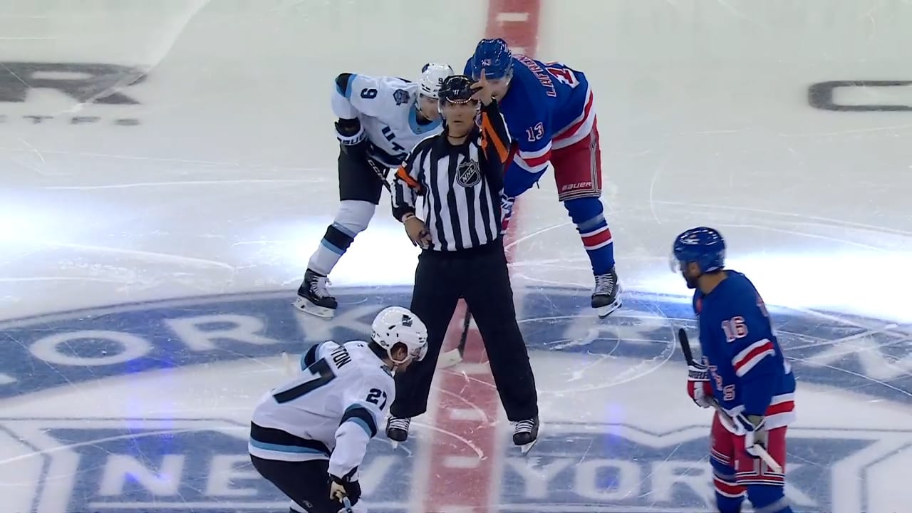 McCauley recognizes veteran broadcaster Rosen during final Rangers home