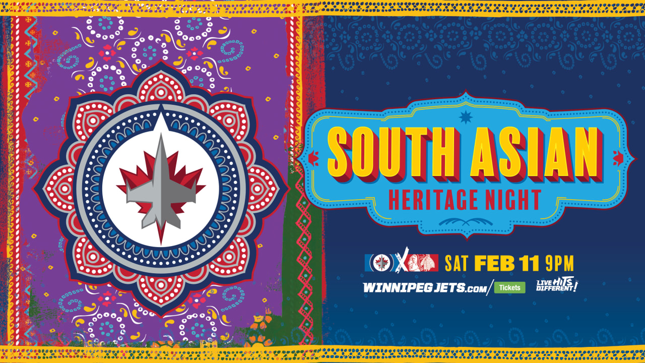 Winnipeg Jets unveil special logo for South Asian Heritage Night