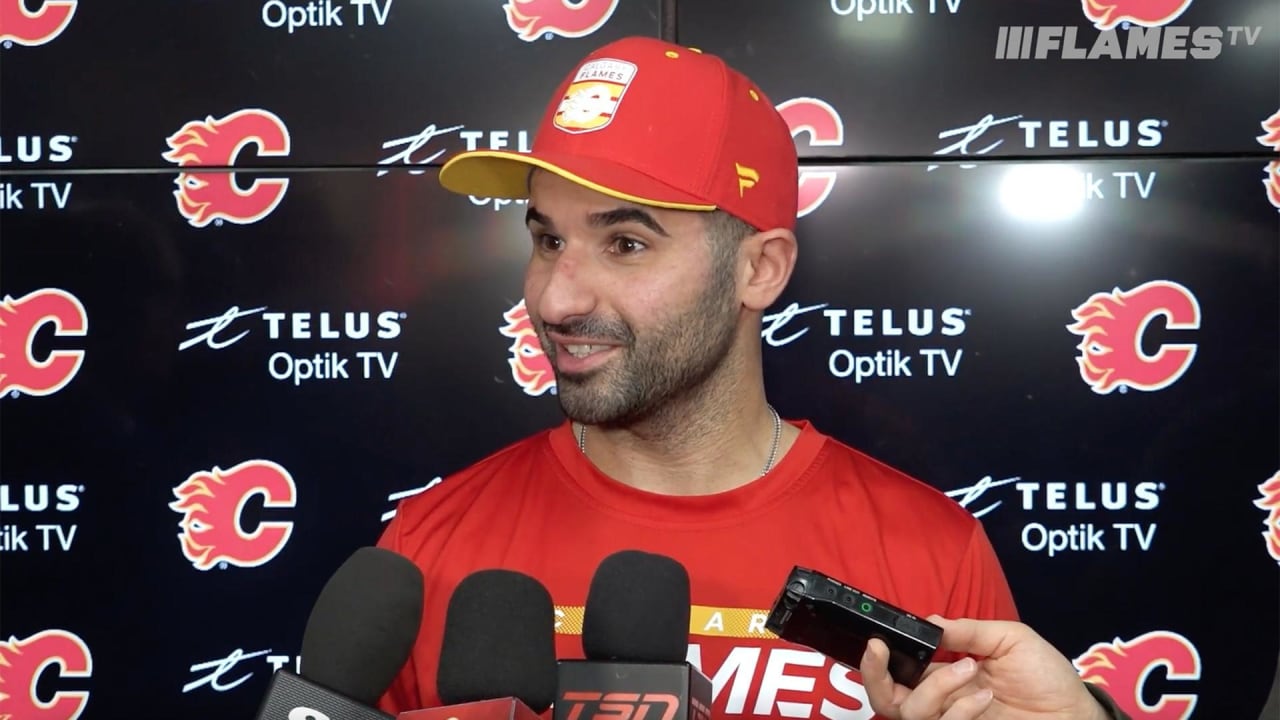 Pregame Kadri - 07.11.23 | Calgary Flames