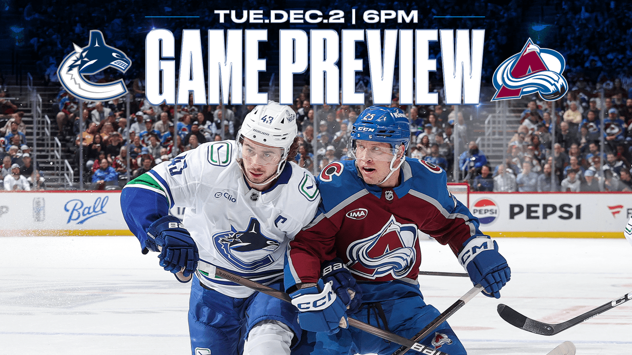 Canucks Close Road Trip in Colorado and Nils Höglander Returns to Practice | Vancouver Canucks