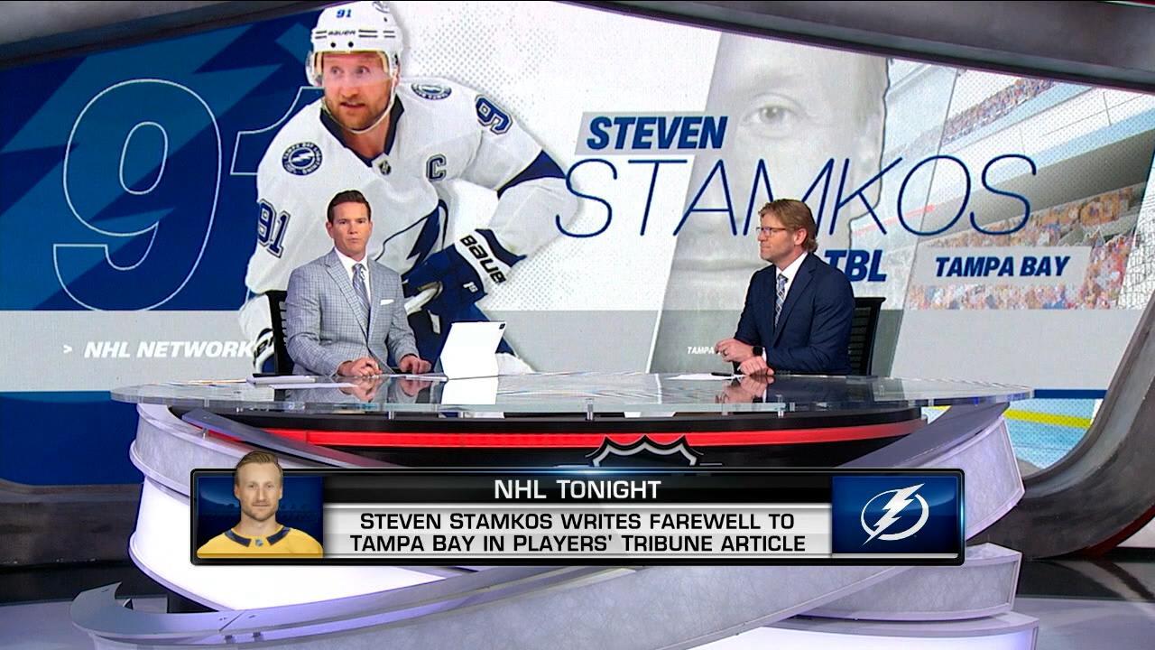 Nhl Tonight Stamkos Goodbye