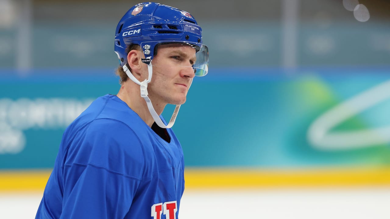 Tkachuk reads letter from 11-year-old Panthers fan at 2026 Olympics