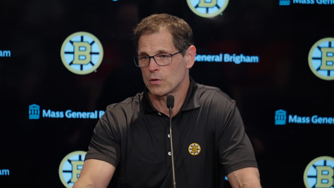 Press Room: Don Sweeney Pre-Draft