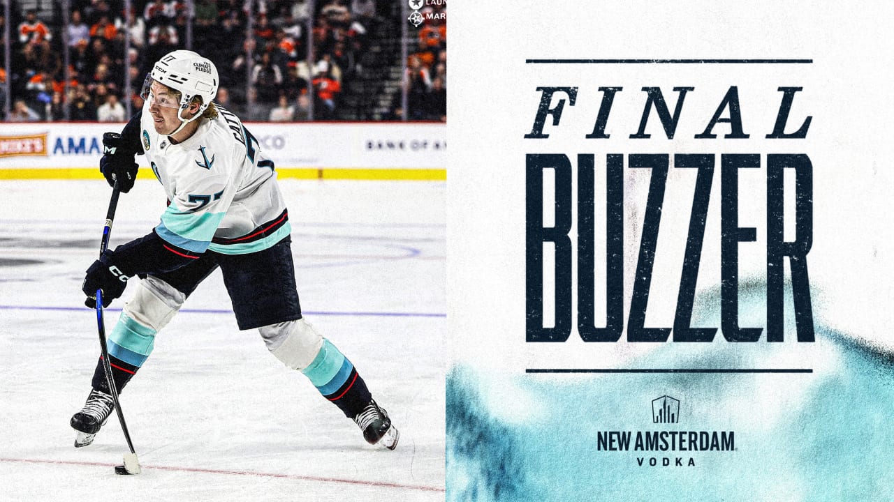 Catton Earns Assist In NHL Debut, But Kraken Lose | Seattle Kraken