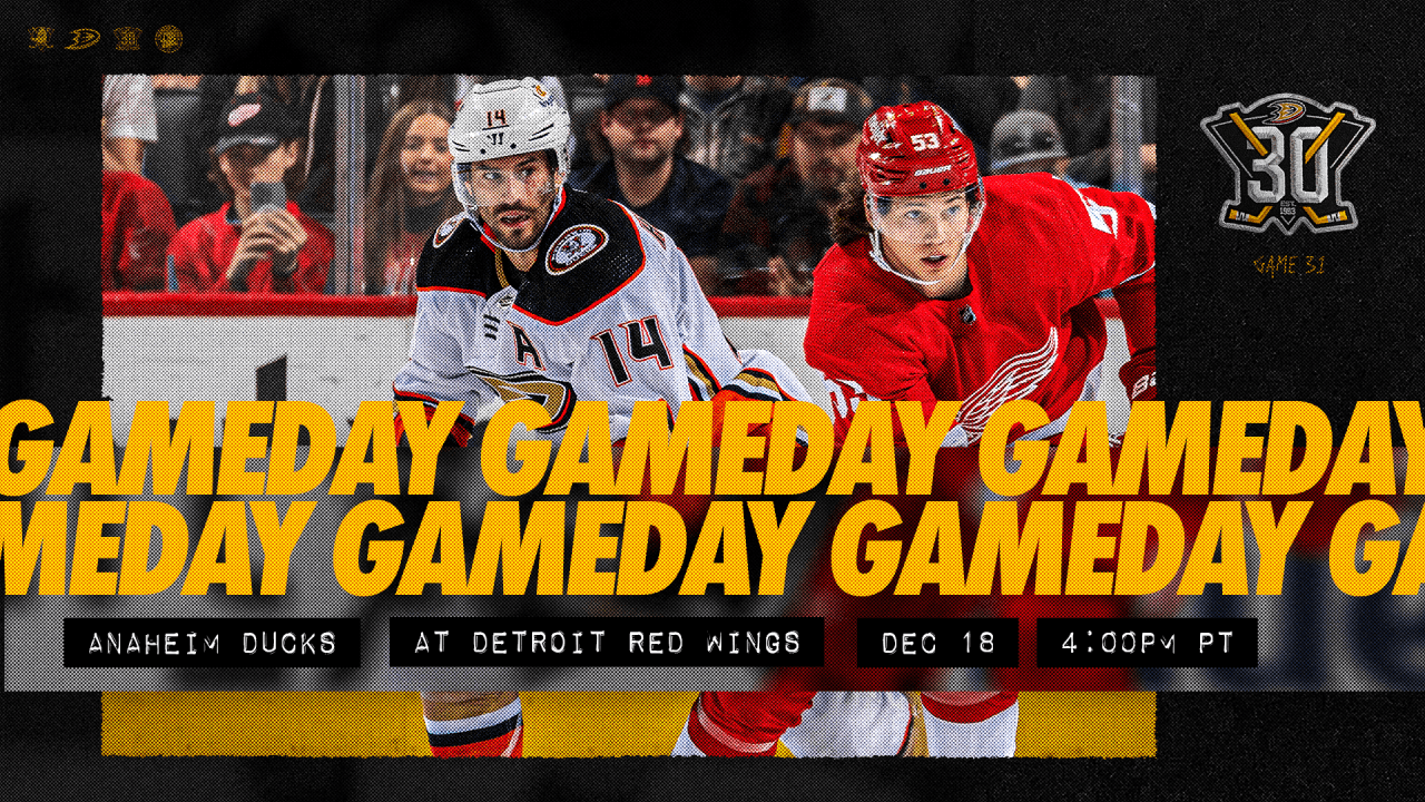 Preview Ducks Cap Road Trip Tonight in Motor City Anaheim Ducks