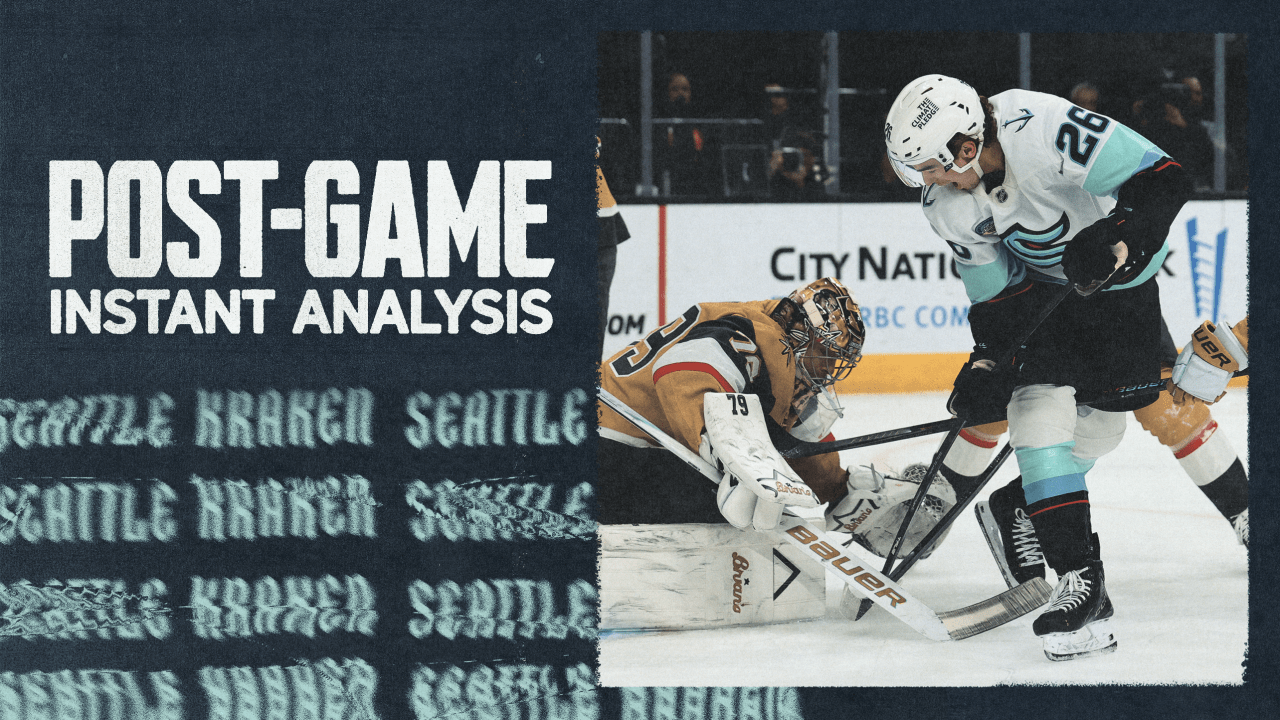 Post-Game Instant Analysis: Seattle at Vegas