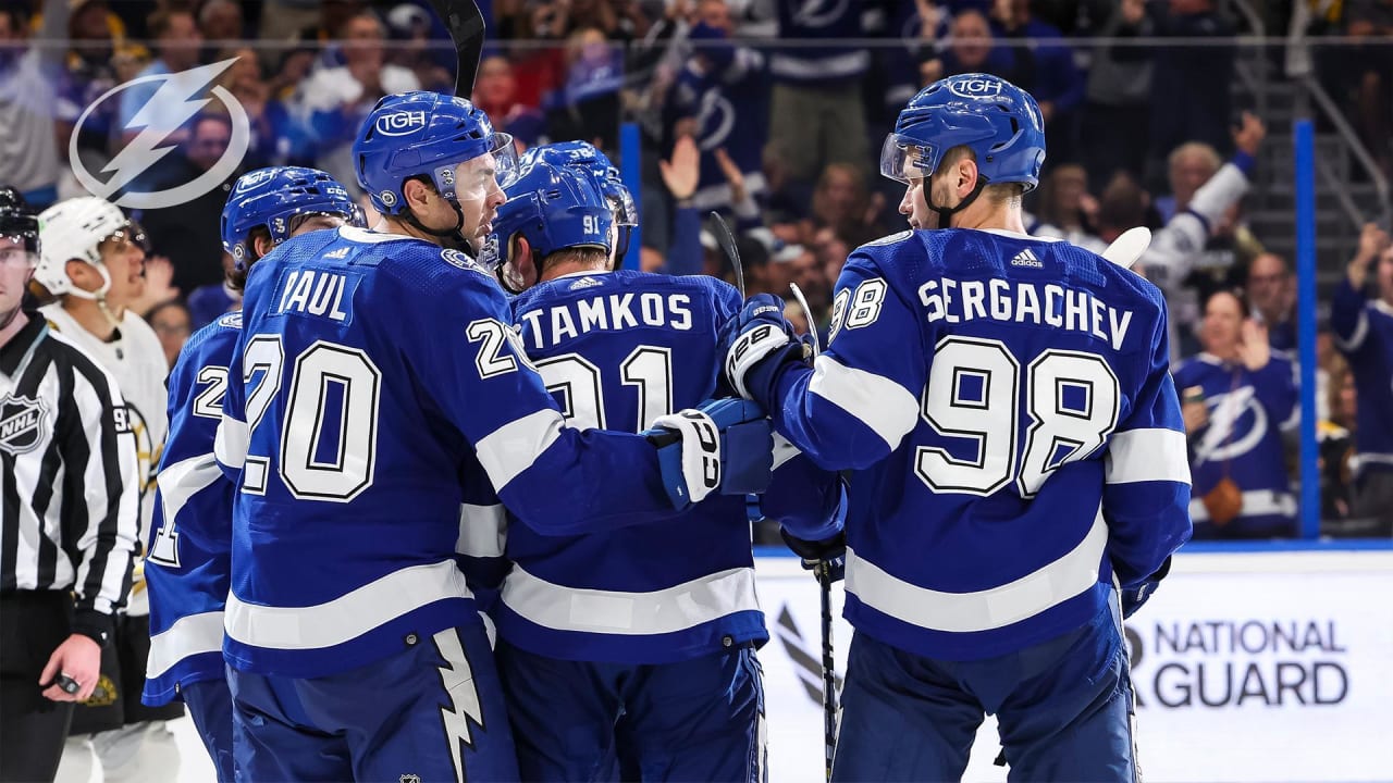 Paul pots PPG on deflection | Tampa Bay Lightning