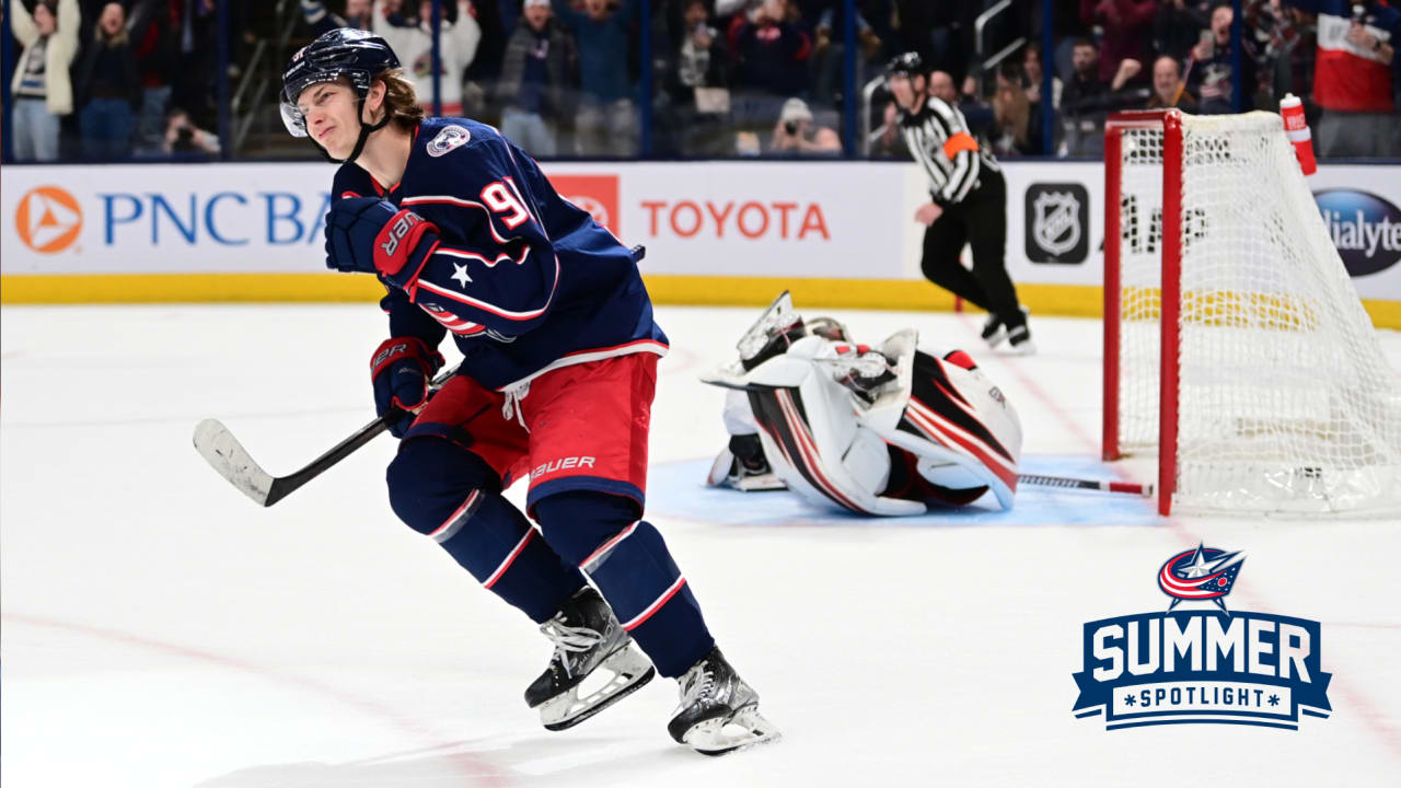 Columbus Blue Jackets Season in Review: Kent Johnson