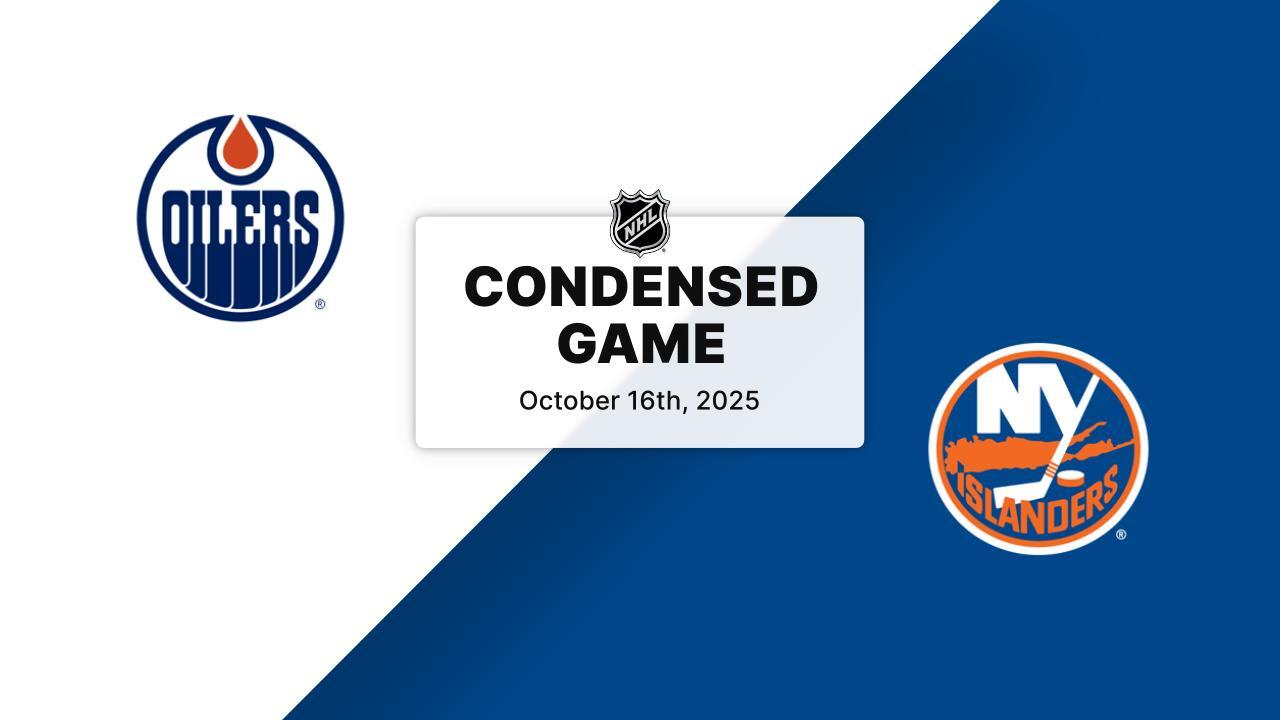 EDM at NYI | Condensed Game | NHL.com