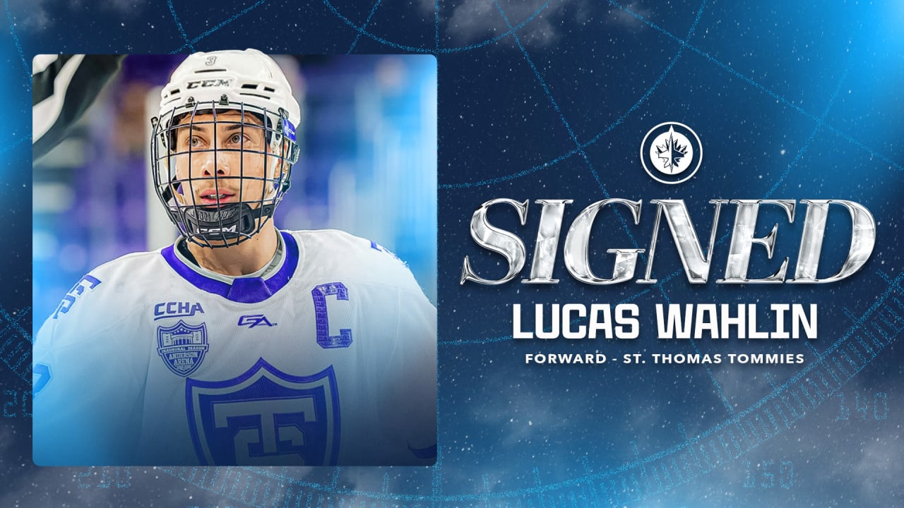 Jets sign forward Lucas Wahlin to a one-year contract
 | Winnipeg Jets