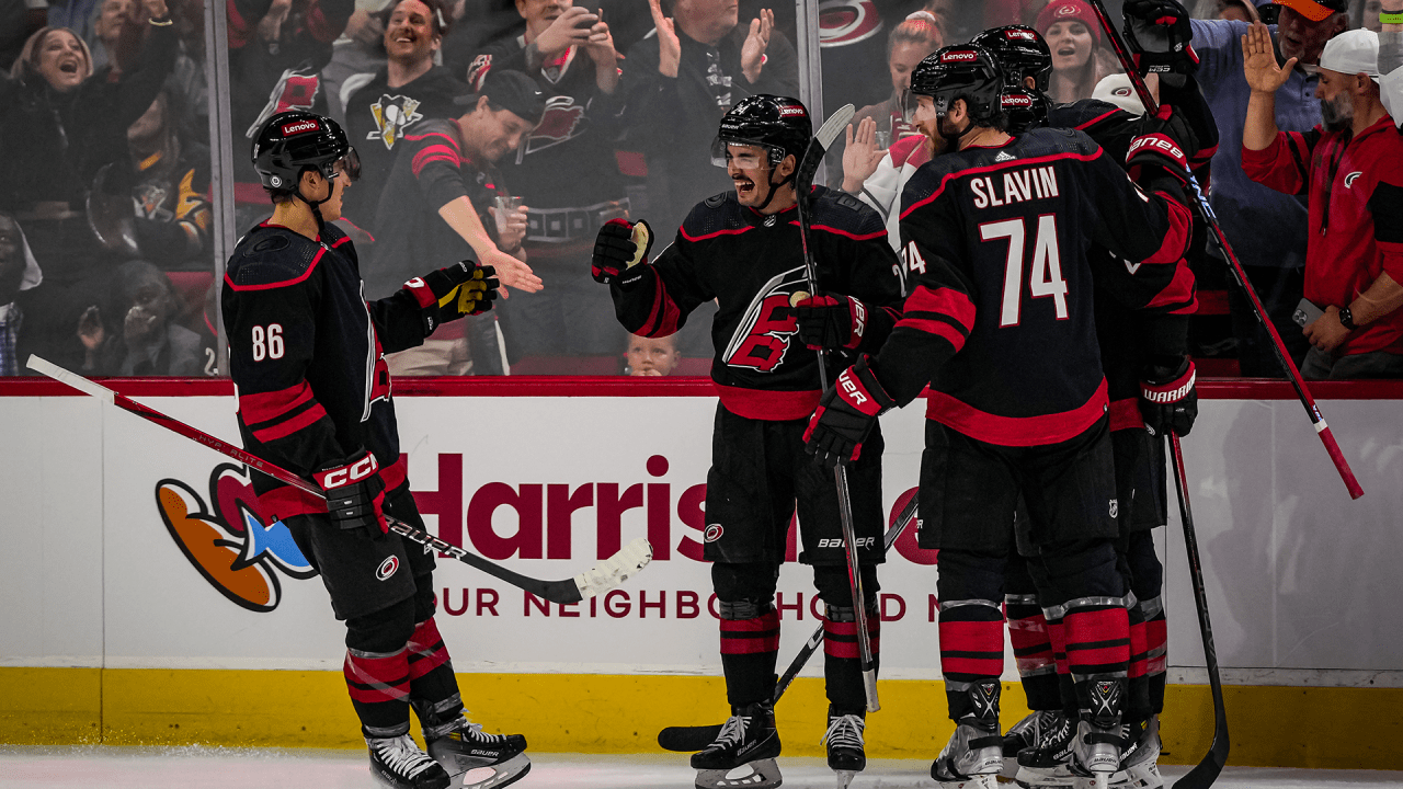 ThreeGoal Third Pushes Canes Past Penguins Carolina Hurricanes