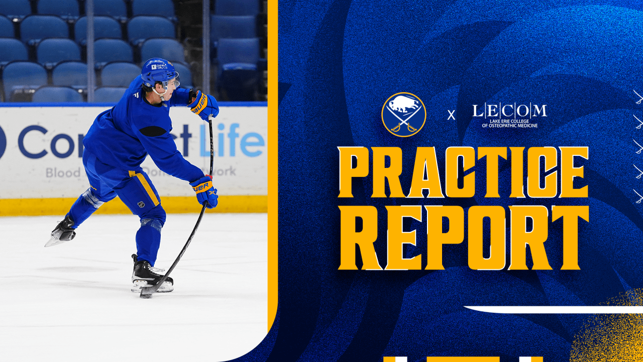 Practice Report | PP1 getting it done | Buffalo Sabres
