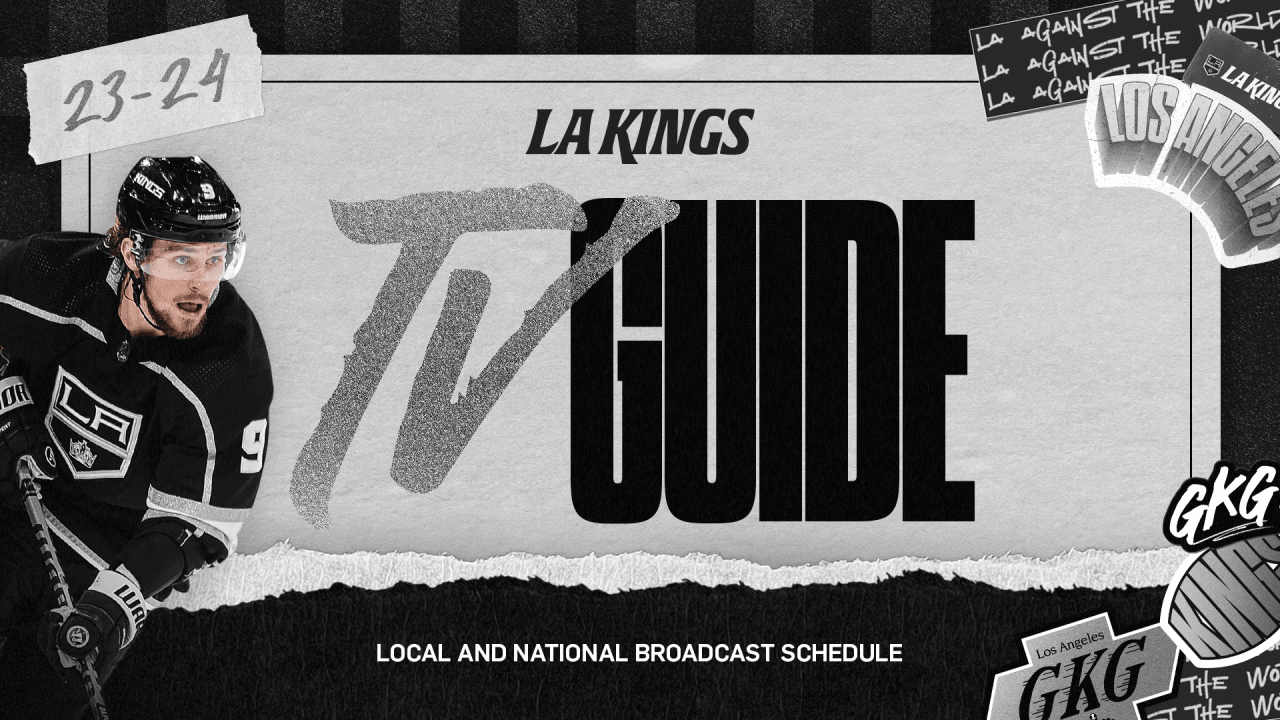 LA Kings Announce Television Schedule For 2023-24 Regular Season Los Angeles Kings
