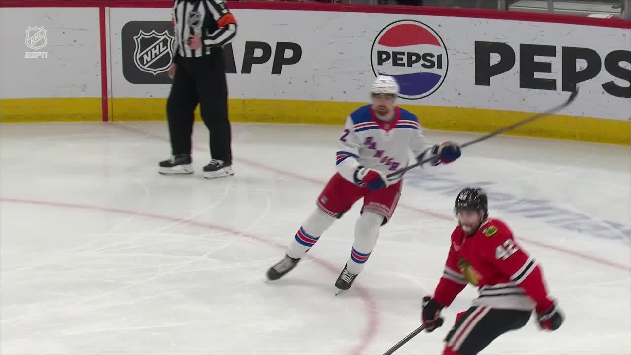 NYRCHI Chytil scores goal against Arvid Soderblom New York Rangers