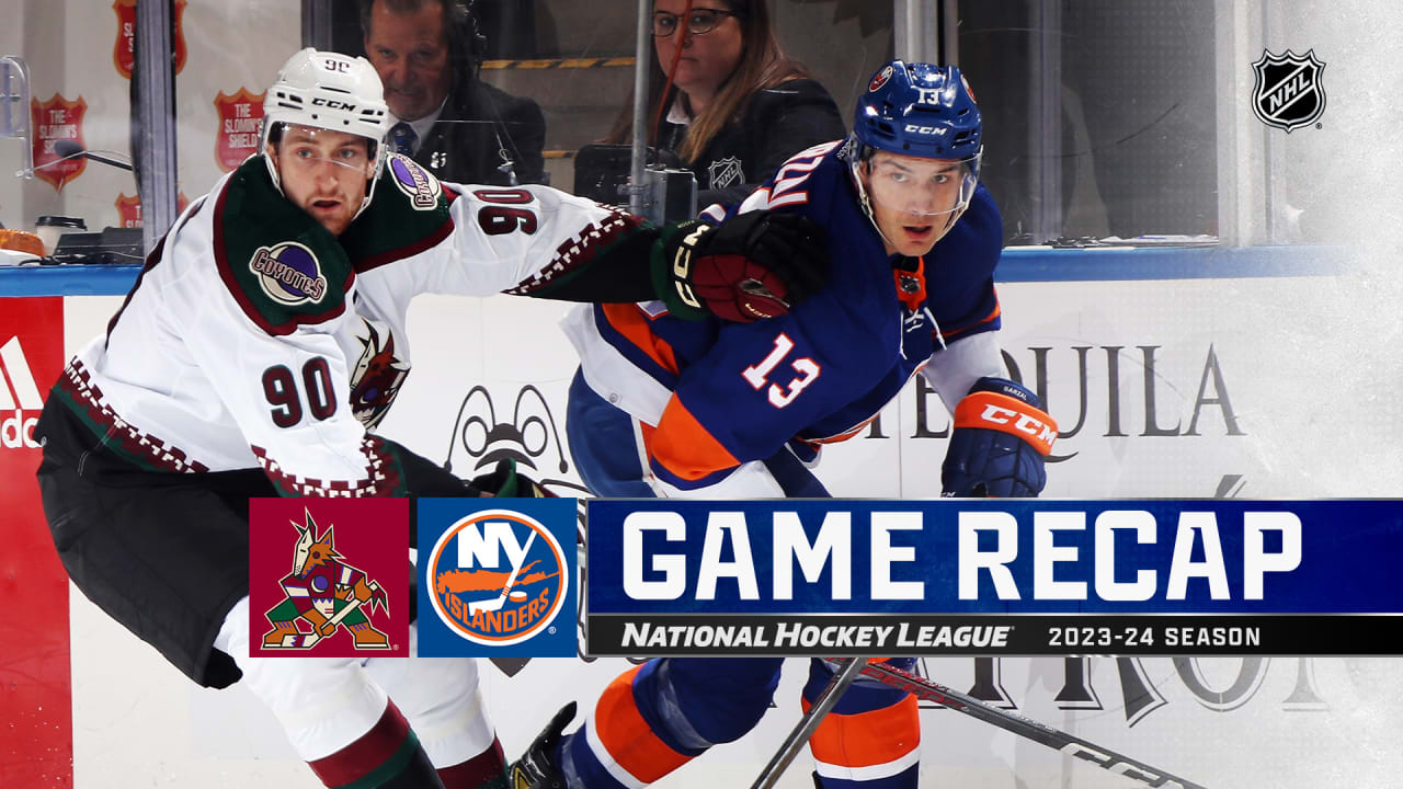 NY Islanders move to 2-0-0 after shutting out Coyotes