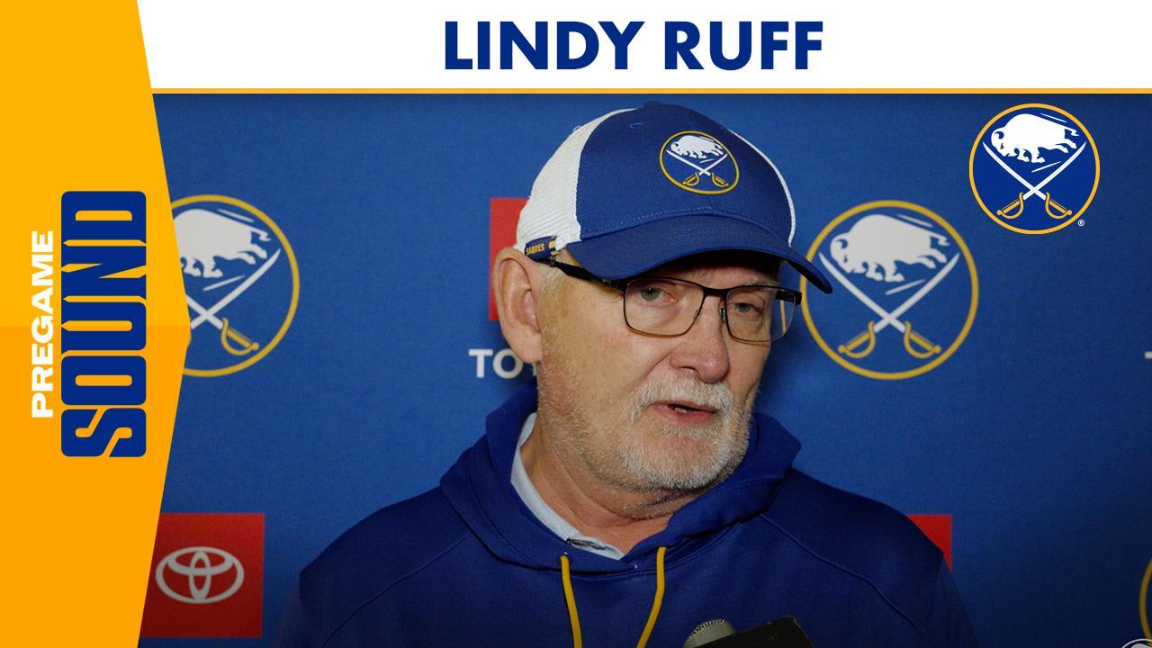 Ruff | Pregame at NYR | Buffalo Sabres