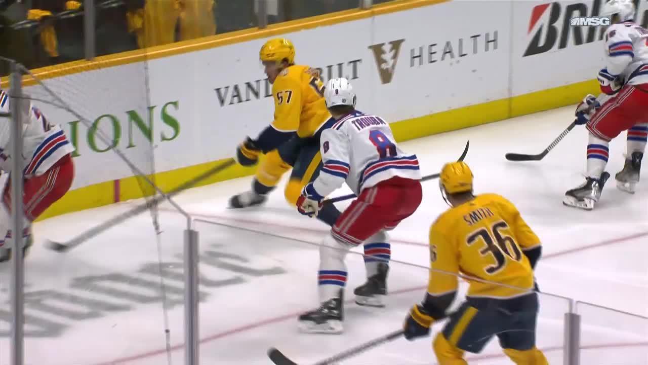 NYR@NSH: Trouba Scores Goal Against Kevin Lankinen | NHL.com