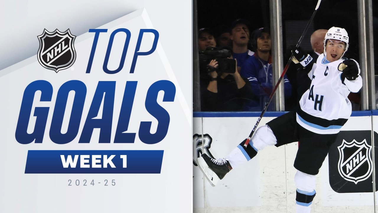 Top Goals from Week 1 of the 202425 NHL Season